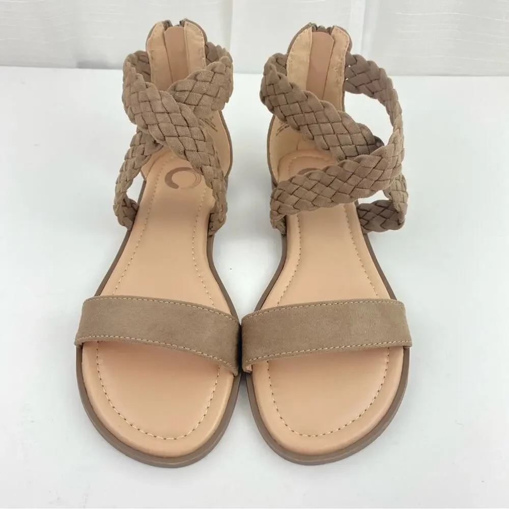 Journey & Crew Lucinda Tru Comfort Woven Gladiator Boho Sandal Women 7 Kids 5.5